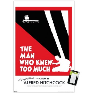 Trends International Alfred Hitchcock - The Man Who Knew Too Much (1954) Unframed Wall Poster Prints - 1 of 4