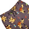 Pokemon Pikachu Costumes Men's Gray Sleep Pajama Pants - 4 of 4