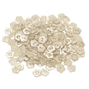 Unique Bargains Resin 2-Hole Craft Replacement Flower Sewing Buttons 150 Pcs - 1 of 4