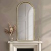 Madison Park 20"x45" Mia Gold Metal Arch Charm Luxury Elegant Wall Mirror: No Assembly, Rectangle, Framed, Wall Mount - image 3 of 4