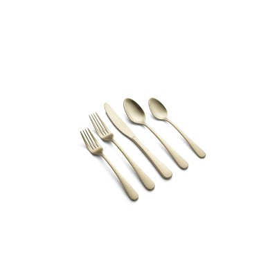 20pc Stainless Steel Nomad Silverware Set - Fortessa Tableware Solutions