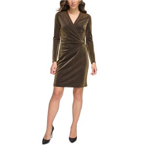 Tommy Hilfiger Womens Metallic Sheath Dress - 1 of 1