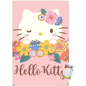 Trends International Hello Kitty and Friends: 24 Flowers - Hello Kitty Unframed Wall Poster Prints - 1 of 4