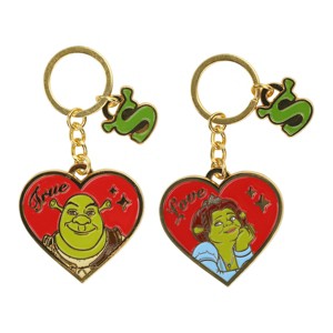 Dreamworks Shrek & Fiona Bestie Keychains - 1 of 4