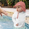 Green Sprouts Baby/Toddler UPF 50+ Eco Flap Hat - 3 of 4