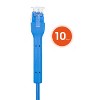 Intellinet Network Solutions® CAT-6 U/UTP FlexiBoot Slim Network Patch Cable, 10 Pack - 4 of 4
