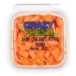 Crazy Fresh Short Cut Sweet Potato Chunks - 20oz