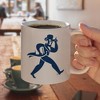 Washburn University Secondary Logo Ceramic Coffee Mug Novelty Gift Mugs for Coffee Tea and Hot Drinks 11oz White - 4 of 4