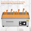 Electric Griddle, Countertop Flat Top Grill - Stainless Steel Non-Stick Teppanyaki Grill with Adjustable Temperature 122¨H-572¨H - 4 of 4