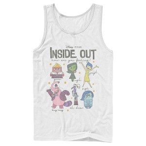 Men's Inside Out Feeling Emotions and Bing Bong Tank Top - 1 of 4