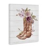 Stupell Industries Country Cowboy Boots Flower Bouquet Canvas Art - 2 of 4