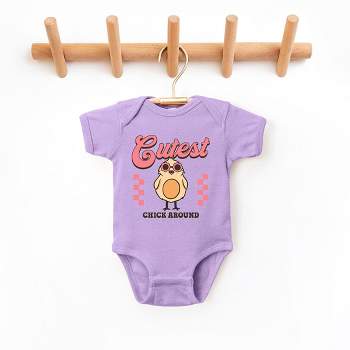 The Juniper Shop Cutest Chick Around Baby Bodysuit