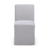 Chesnee Dining Chair with Long Slipcover - 3 of 4