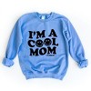 Simply Sage Market S.W.Smiley I'm A Cool Mom Smiley Face Sweatshirt - 2 of 4