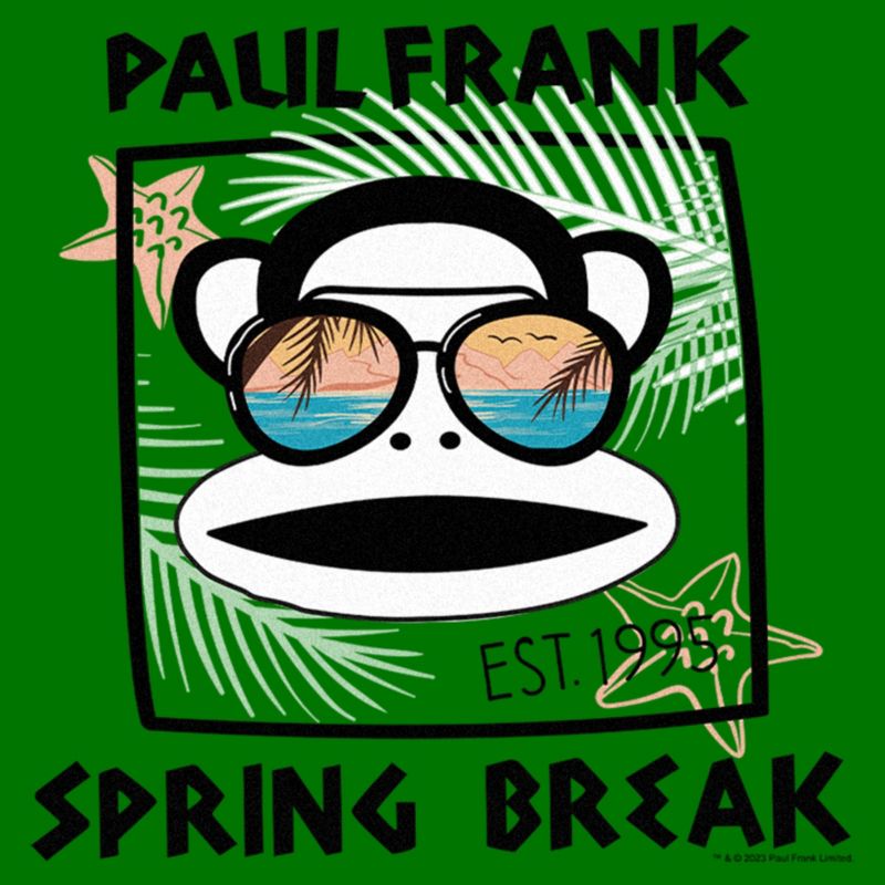 Men's Paul Frank Spring Break Julius the Monkey T-Shirt, 2 of 6