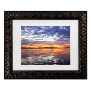 Trademark Fine Art - Beata Czyzowska Young A Touch Of Orange Matted Framed Art - 1 of 4