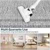 Modern Area Rug Washable Rug for Living Rooms,  Soft Non Shedding Faux Wool Floor Covering, Low Pile Thin Foldable Mat - 3 of 4