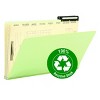 Smead Pressboard Mortgage File Folder, 2/5-Cut Right Position Flat Metal Tab, 14-3/4"W x 10"H, Guide Height, 10 per Box (78208) - 2 of 4