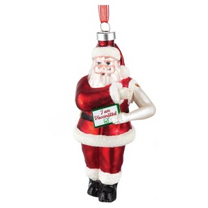 Every Day is Christmas Glass Blown Decoration Cute Hand Made Figurines Christmas Tree Ornament In Gift Box - 1 of 4