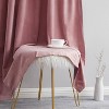 HLC.ME Sawyer Premium Luxurious Lush Velvet Soft Light Filtering Grommet Window Drapery Curtains - Set of 2 - 3 of 4