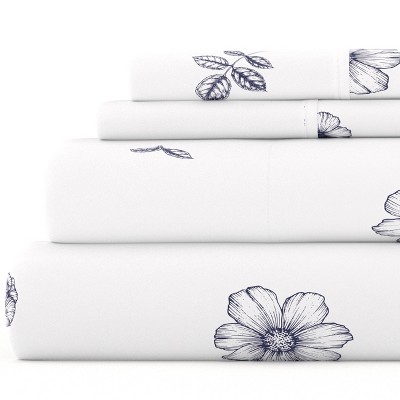Printed Patterns 4PC Sheet Set - Extra Soft, Easy Care - Becky Cameron