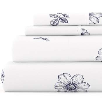 Printed Patterns 4PC Sheet Set - Extra Soft, Easy Care - Becky Cameron