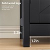 SKRAN  Modern Farmhouse Storage Cabinets with Adjustable Shelves,Multipurpose Freestanding Cabinets for Living Room,Kitchen, Entryway - 4 of 4