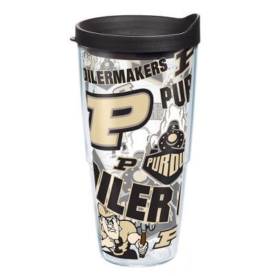 NCAA Purdue Boilermakers All Over Classic Tumbler with Lid - 24oz