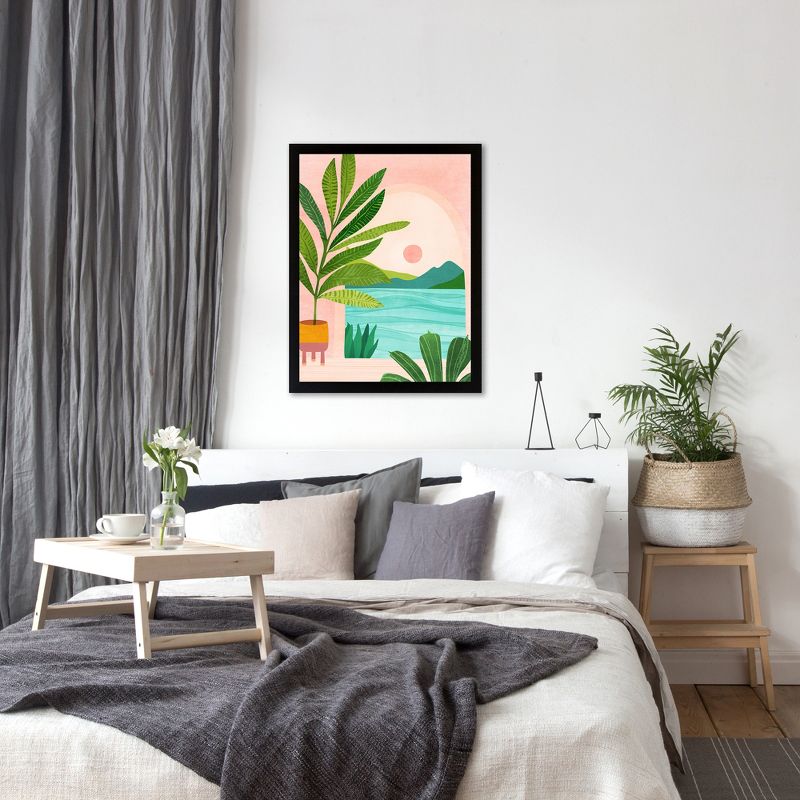 Americanflat Botanical Landscape Wall Art Room Decor - Vacation Views by Modern Tropical, 5 of 7
