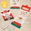 Big Dot of Happiness Christmas Cowboy - DIY Assorted Western Santa Party Cash Holder Gift - Funny Money Cards - Set of 6 - 2 of 4