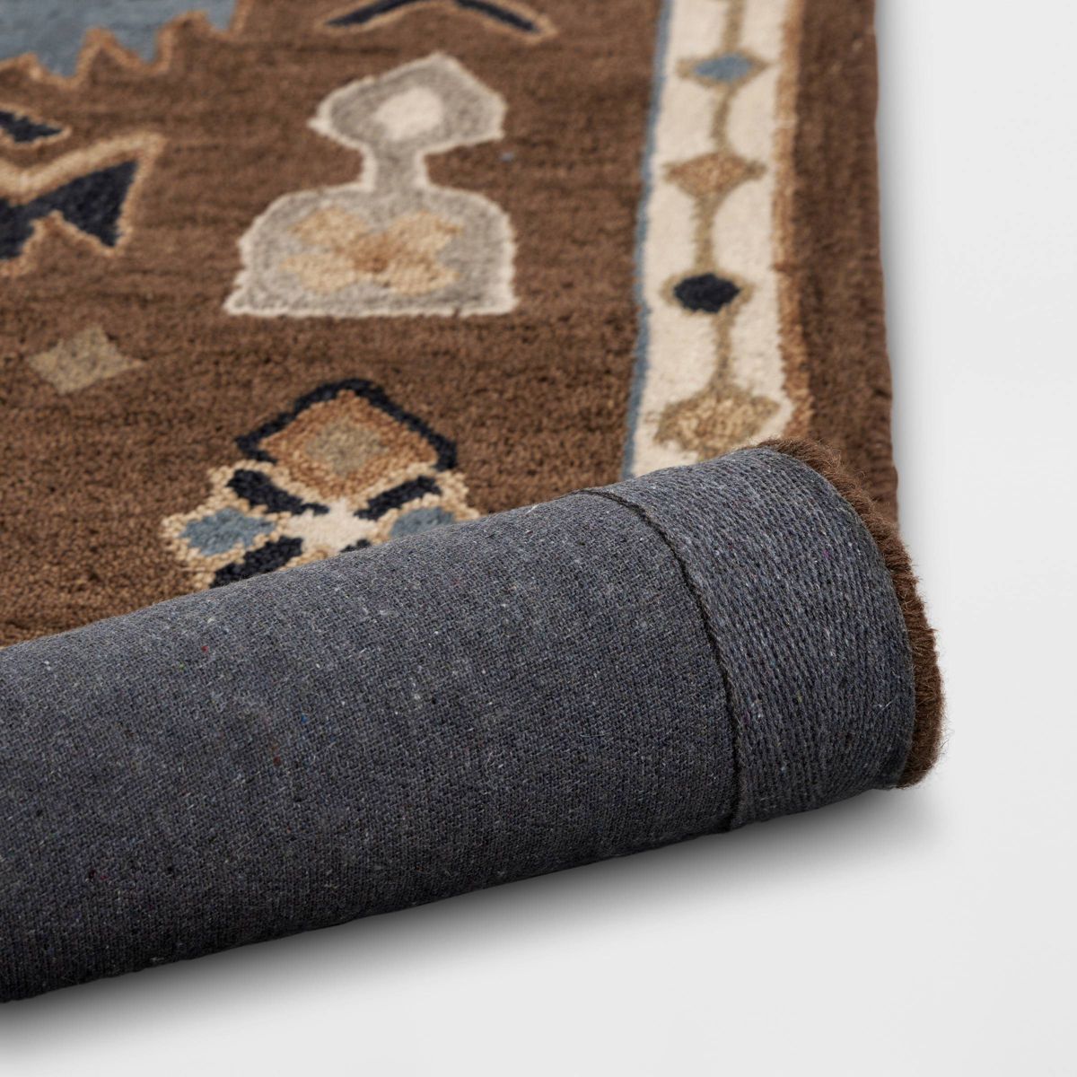 Wool Tufted Rug Brown - Threshold™ - thumbnail 8