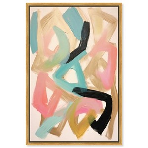 Art Remedy Gummy Candy Contemporary Shapes Abstract Wall Art Framed - 1 of 4