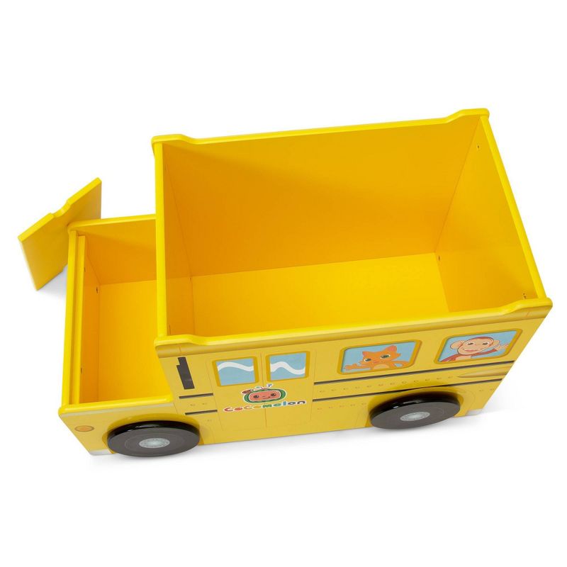 Delta Children Cocomelon School Bus Toy Box - Greenguard Gold Certified, 6 of 15