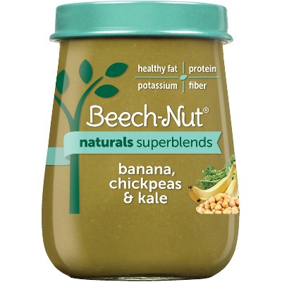 Beech-Nut Naturals Superblends Banana Chickpea Kale Baby Meals - 4oz