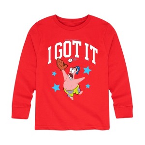 Boys' - SpongeBob SquarePants - I Got It Long Sleeve Graphic T-Shirt - 1 of 4