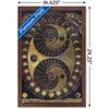 Trends International Tina Lavoie - Golden Elements Of The Moon Astronomy Chart Framed Wall Poster Prints - 3 of 4