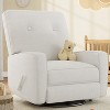 Recliner Chair, 360¡ã Swivel Rocking Glider Chair for Adults with Adjustable Backrest & Footrest, Cozy Corduroy Upholstered Armchair - 2 of 4