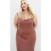 Women's Plus Size Kyra Dress - roseberry | CITY CHIC - 3 of 4