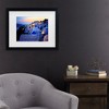 Trademark Fine Art - Martin Froyda Santorini Island, Greece Matted Framed Art - image 2 of 4