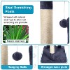 BestMassage Cat Tree 36 Inch Cat Tower Multi-Level Cat Activity Center with Spacious Condos Scratching Posts and Ramp for Indoor Cats - 3 of 4