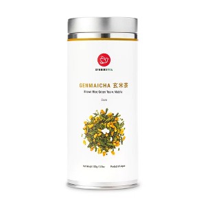 Senbird Tea 3.5oz / 100g Loose Leaf Japanese Genmaicha with Ceremonial Matcha Suzu – Kyoto, Japan - 1 of 4