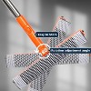 Professional 2-in-1 Window Squeegee with Long Stainless Steel Handle, Sponge and Rubber Strip for Glass and Shower - 4 of 4