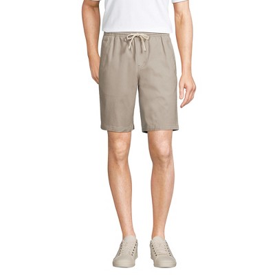 Lands' End Men's 9" Pull On Deck Shorts