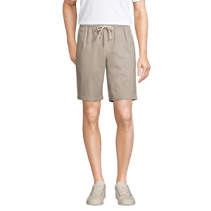 Lands' End Men's 9" Pull On Deck Shorts - 1 of 3