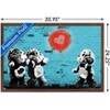Trends International Care Bears - Heart Balloon Framed Wall Poster Prints - 3 of 4