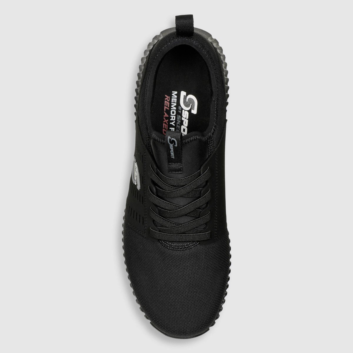 Мужские S SPORT BY SKECHERS Men's Brennen 2.0 Sneakers - Black 11.5: Slip-On, Cushioned Insole, Flexible EVA Outsole, Round Toe — фото 3
