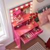 Lycvki Dressing Table with Adjustable Lights Mirror and Drawer - 4 of 4