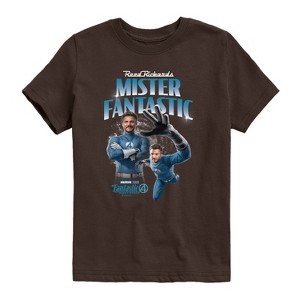 Boys' - Marvel - Fantastic Four Mister Fantastic Collage Short Sleeve Graphic T-Shirt - 1 of 3
