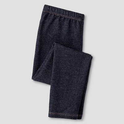 Toddler Girls' Solid Leggings - Cat & Jack™ Indigo 2t : Target