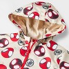 Toddler Boys' Marvel Spider-Man Windbreaker Jacket - Red/Black - 3 of 4